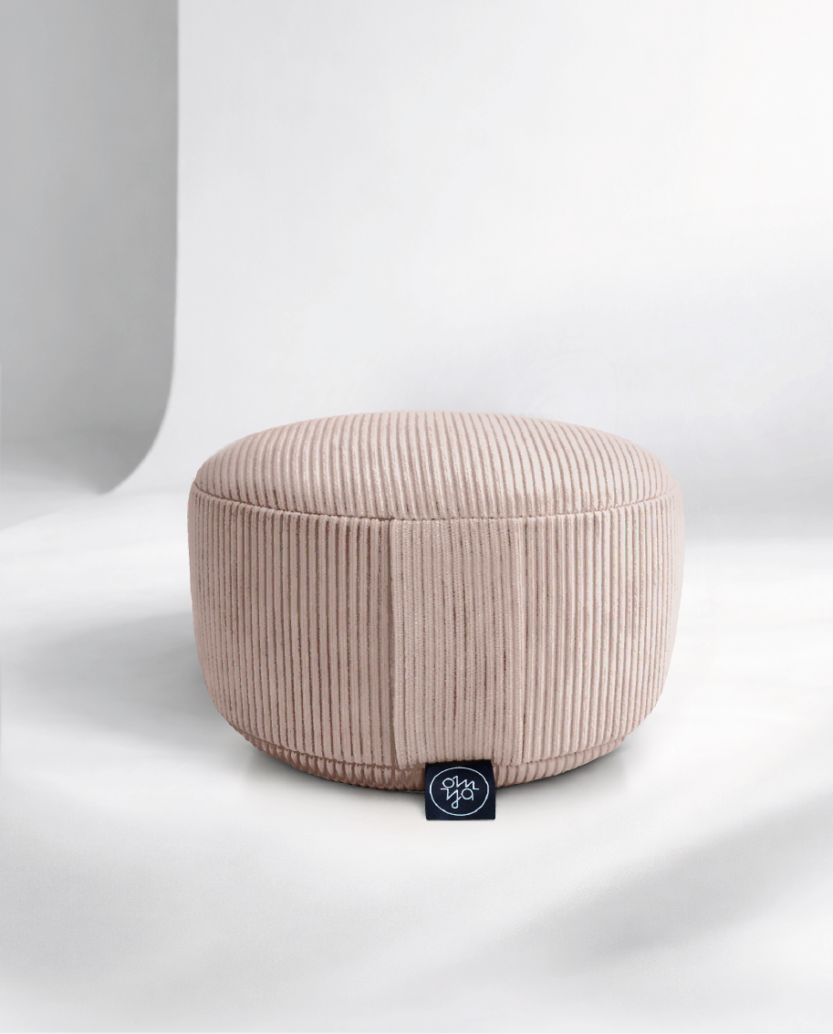 Design Yogakissen - Blush Cord (B-Ware)